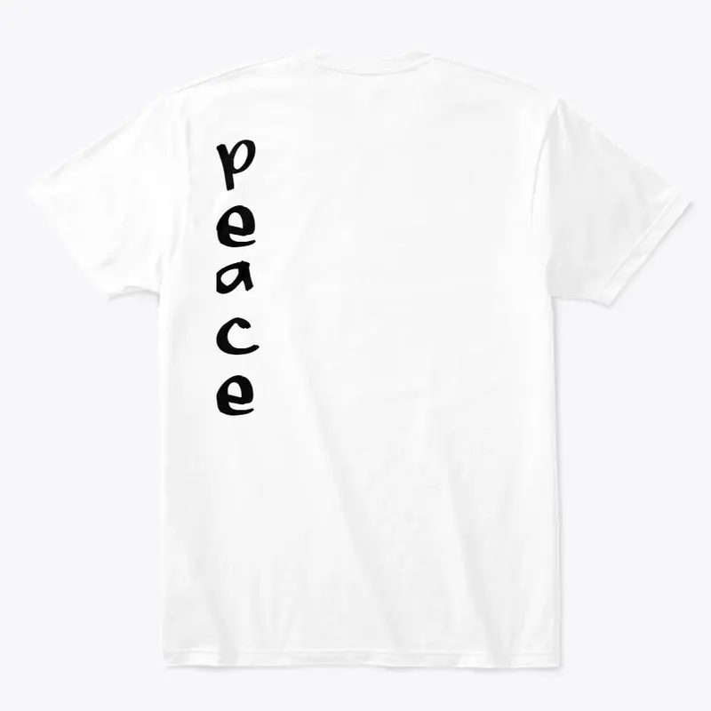 Peace front and back T-shirt